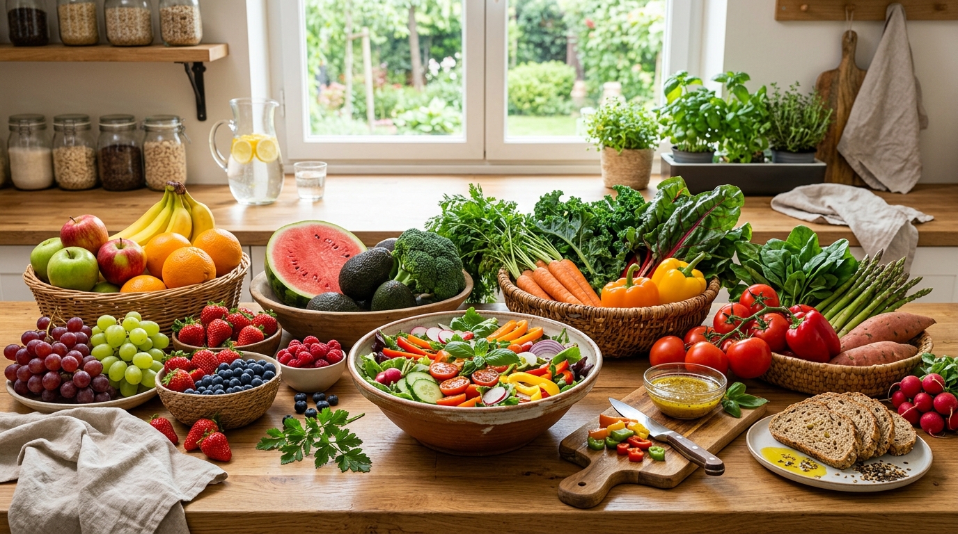 Zdravá strava a čerstvé potraviny